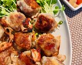 包まない、れんこんの焼き焼売！カリッ、もちっと。作り方7写真