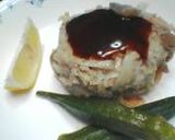 ごぼうと蒟蒻のお腹に優しい☆豚バーグ作り方3写真