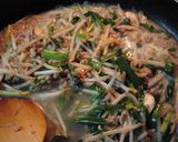 ♪もやし挽肉あんかけ豆腐♪作り方5写真