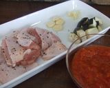 チキンのトマトソース煮作り方1写真