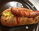 朝食にホットドック作り方11写真