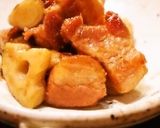 豚と根菜の甘辛煮作り方10写真