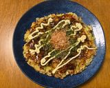 キャベツ大量消費!長芋でプロのふわとろお好み焼き作り方10写真