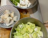 野菜タップリの梅トロロスープ作り方2写真