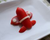 キャラ弁 簡単 赤い飛行機作り方3写真