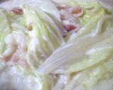 白菜の青かびチーズ味のスープ煮作り方4写真