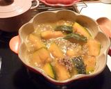 ほっこり☆塩麹でカボチャ煮☆ルクルーゼ作り方2写真