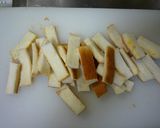 パン耳でフレンチトーストもどき♥作り方1写真