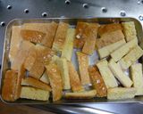 パン耳でフレンチトーストもどき♥作り方2写真