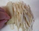 うどと大根のきんぴら作り方3写真