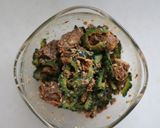 ゴーヤとさば味噌煮缶和え作り方4写真