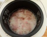 おやじ犬の桜とそら豆の春色おこわ作り方4写真