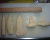 ロールパン　くるくる巻こう作り方4写真