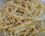もやしの海苔サラダ♪甘酢にんにくソース作り方2写真