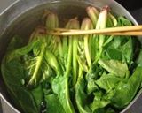 ほうれん草のスープ作り方1写真