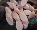 魚肉ソーセージ入りのスクランブルエッグ♪作り方2写真