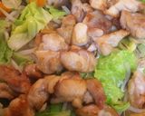 たっぷり野菜の酢鶏♬作り方5写真