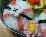 キャラ弁＊手まりにぎり弁当＊作り方3写真