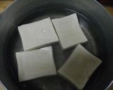 菜の花とやわらか～い高野豆腐で春煮～♪作り方1写真