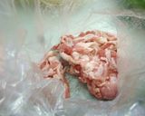 ニラ豚卵のキムチ炒め作り方1写真