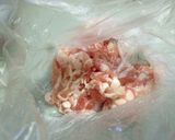 豚肉・ホウレン草・卵の塩麹×塩昆布炒め作り方1写真