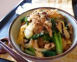 豚肉・ホウレン草・卵の塩麹×塩昆布炒め作り方12写真