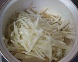 うどと大根のきんぴら作り方7写真
