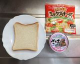 やみつき☆さばみそちーずトースト作り方1写真