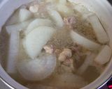 鶏肉と大根とうどの煮物作り方9写真