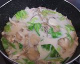 ☆きゃべつと舞茸の炒めスープ☆作り方4写真