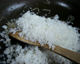 冷凍ご飯で☆三つ葉とじゃこの和風炒飯作り方4写真