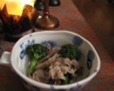 豚肉と舞茸とブロッコリーの蒸したの作り方3写真