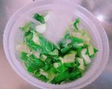 ＊青梗菜とツナコーンの和風ホットサラダ＊作り方2写真