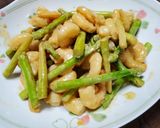 アスパラとエビのマヨ醤油炒め作り方7写真