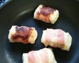 香ばしくて美味しいベーコンチーズ餅作り方2写真