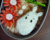 キャラ弁＊ムーミン弁当＊作り方1写真