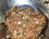 れんこんと大葉のつくね作り方1写真