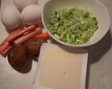 卵と豆腐としらすの蒸し煮作り方1写真