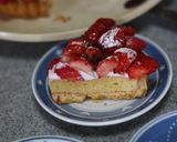 さっぱりクリームの苺のアーモンドタルト作り方13写真