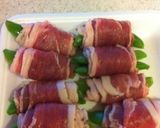 スナップエンドウの豚肉巻き作り方5写真