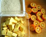 金柑とさつまいものおかゆ作り方1写真