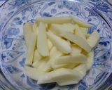 美味しい相性♫じゃがいもと豆苗の炒め物♫作り方1写真