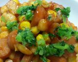 大豆のｹﾁｬｯﾌﾟ炒め作り方4写真