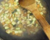 たっぷり野菜のアンチョビクリームパスタ作り方5写真