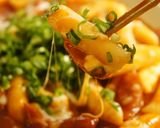 ネギ盛りチーズトッポギ。作り方4写真
