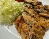 揉んで焼くだけ☆鶏むね肉のゆかりマヨ作り方5写真
