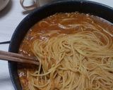 こく旨ミートスパご飯リゾット風作り方1写真