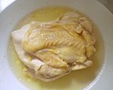 蓮根と鶏むね肉の桃色サラダ✽作り方2写真