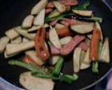 塩麹でウインナー＋なす＋ピーマンの味付け作り方3写真