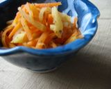 レンジｄｅバジルチーズにんじん作り方5写真